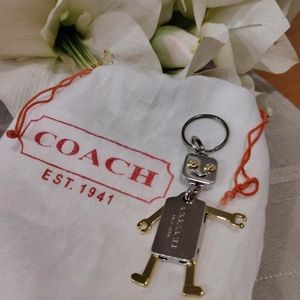 Coach Robot Fob Purse Charm